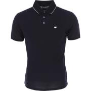 Blauwe T-shirts en Polos met Stijl Emporio Armani , Blue , Heren