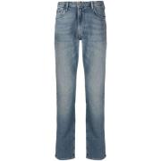 J061 Jeans, 99% Katoen, 1% Elastaan, 5 Zakken Emporio Armani , Blue , ...