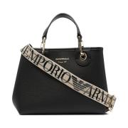 plastic tas Emporio Armani , Black , Dames