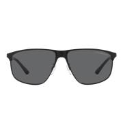 Sport Aluminium Zonnebril Ea2094 300187 Emporio Armani , Black , Unise...