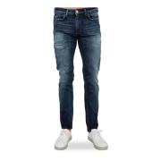 Slim-Fit Denim Jeans Emporio Armani , Blue , Heren