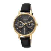 Gouden Dames Modehorloge Esprit , Yellow , Dames