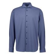 Blauwe Longsleeves Eton , Blue , Heren