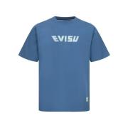 T-Shirts Evisu , Blue , Heren