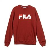 Crewneck sweatshirt puur Fila , Red , Heren