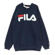 Klassiek logo sweatshirt met capuchon Fila , Blue , Heren