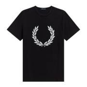 t-shirt Fred Perry , Black , Heren
