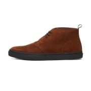 Hawley Suede Boot Ginger Fred Perry , Brown , Heren
