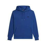 Gestreepte capuchontrui Fred Perry , Blue , Heren