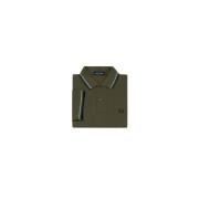 Contrasterende Strepen Polo Shirt Fred Perry , Green , Heren