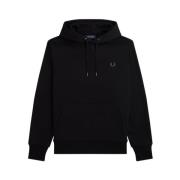 Stijlvolle Heren Hoodie Fred Perry , Black , Heren