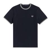 Fred Perry T-shirts and Polos Blue Fred Perry , Blue , Heren