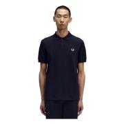 Klieke Navy Blauwe Heren Polo Shirt Fred Perry , Blue , Heren