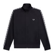 Contrast Tape Track Jas Fred Perry , Blue , Heren