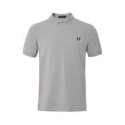 Slim Fit Plain Polo in Limestone Fred Perry , Gray , Heren