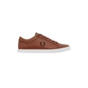 Baseline Leren Tennisschoenen Fred Perry , Brown , Heren