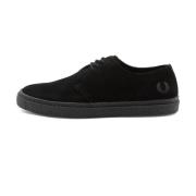 Linden Suede B4360 Zwart Fred Perry , Black , Heren