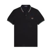 Klassieke Polo Shirt Fred Perry , Black , Heren