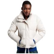 Oversized Bedrukte Donsjas Gant , White , Dames