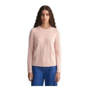 Gebreide Wollen Trui Gant , Pink , Dames