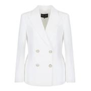 Blazerjas Giorgio Armani , White , Dames