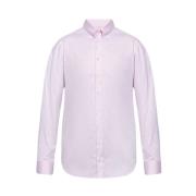 Cotton shirt Giorgio Armani , Pink , Heren