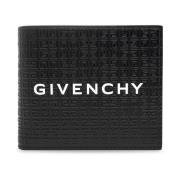 Portemonnee met logo Givenchy , Black , Heren