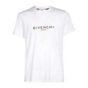 Iconisch Slim Fit T-shirt Givenchy , White , Heren