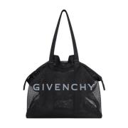 Zwarte Stijlvolle en Functionele Tote Tas voor Mannen Givenchy , Black...