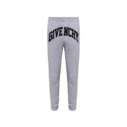 Logo Sweatpants, Grijs, Elastische Taille, 4G Print Givenchy , Gray , ...