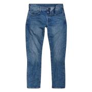 Reguliere Tapered Jeans G-star , Blue , Heren