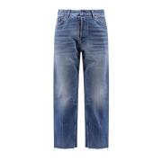 Rechte Jeans Gucci , Blue , Heren