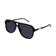 Tijdloze zwarte zonnebril Gucci , Black , Unisex