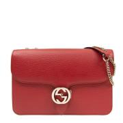 Cross Body Tas Gucci , Red , Dames