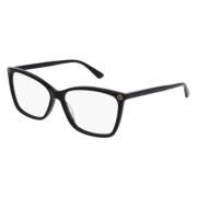 Stylish Gg0025O Eyeglasses in Classic Black Gucci , Black , Unisex