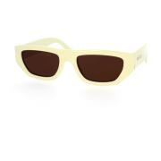 Stijlvolle Gg1134S 003 Zonnebril Gucci , White , Unisex