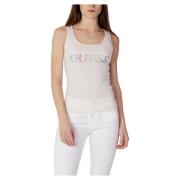 Mouwloos topje Guess , Beige , Dames