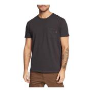 Regular Fit T-Shirt met Zak Guess , Gray , Heren