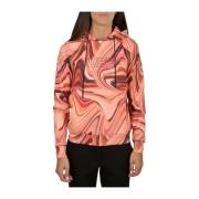 Vibrant Rood Hoodie Guess , Red , Dames