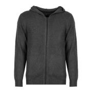 Stijlvolle Zip-through Sweatshirt voor Heren Guess , Gray , Heren