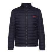 Hugo-Jas Stijlvolle Jas Hugo Boss , Blue , Heren