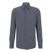 Normaal Overhemd Hugo Boss , Blue , Heren