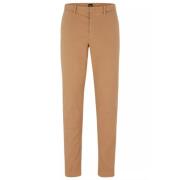 Slim-fit Trousers Hugo Boss , Beige , Heren