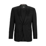 Smokingjasje - Zwart Hugo Boss , Black , Heren