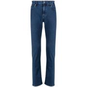 Slim Fit Delaware3-1 Jeans Hugo Boss , Blue , Heren