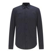 Normaal shirt Hugo Boss , Blue , Heren