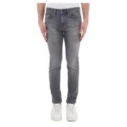 Slimfit-jeans Hugo Boss , Gray , Heren