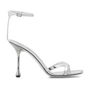 ‘Ixia’ sandalen met hak Jimmy Choo , Gray , Dames