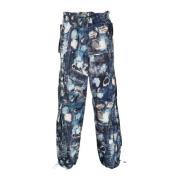 Tapered Trousers John Richmond , Multicolor , Heren