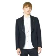 Gestudeerde Wollen Blazer John Richmond , Black , Heren